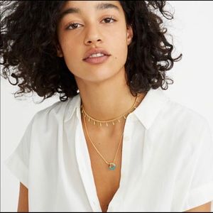 NEW Madewell Geoform Choker